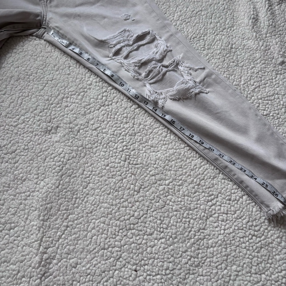 NWT Vervet by Flying Monkey Distressed mom Jean 29 Light Gray - Picture 10 of 10